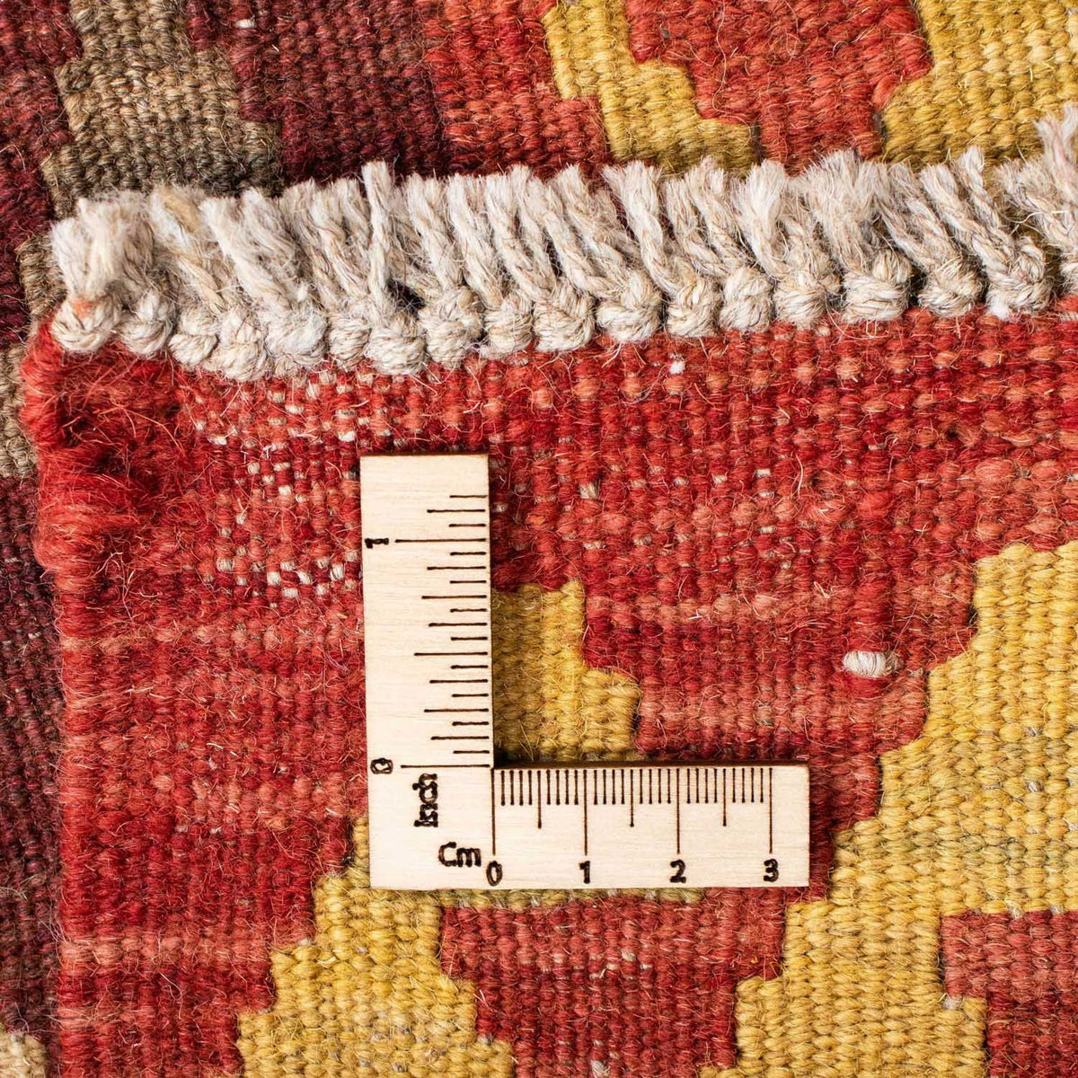 Kelim Teppich - Oriental 204 x 77 cm - rot