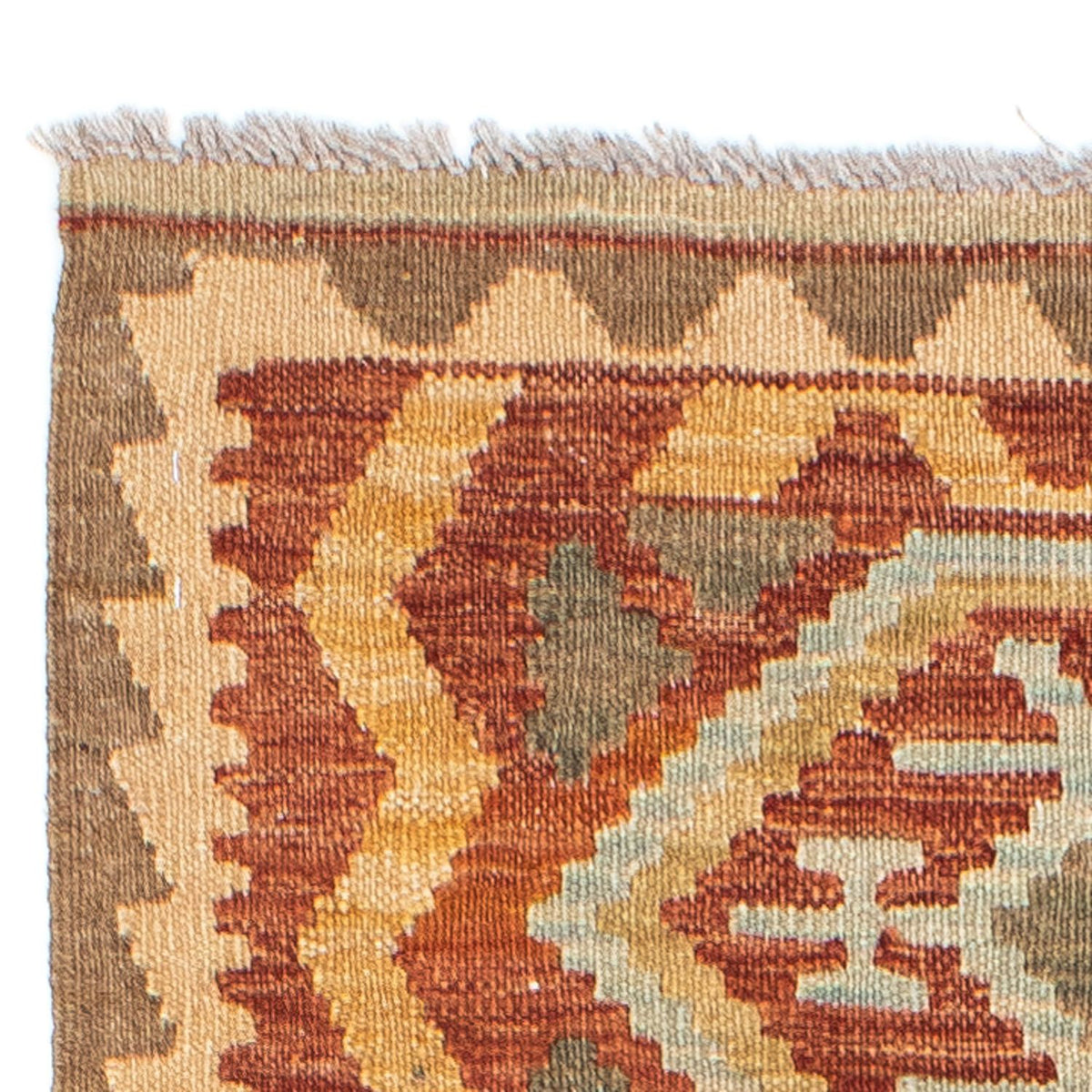 Kelim Teppich - Oriental 195 x 75 cm - beige