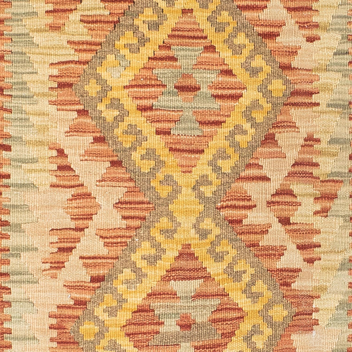 Kelim Teppich - Oriental 197 x 72 cm - beige