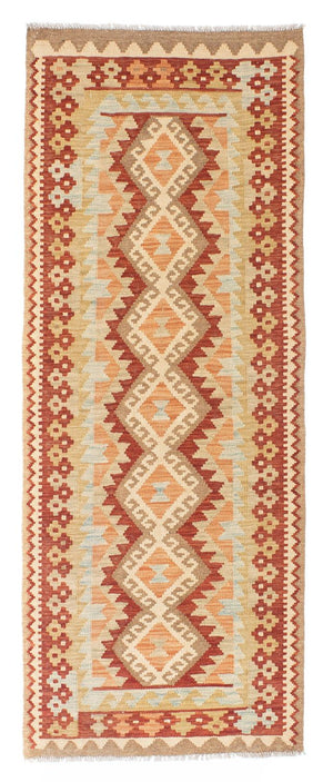 Kelim Teppich - Oriental 200 x 75 cm - beige