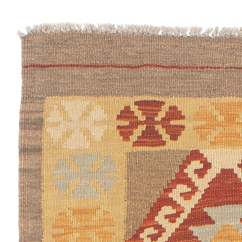 Kelim Teppich - Splash 195 x 62 cm - mehrfarbig