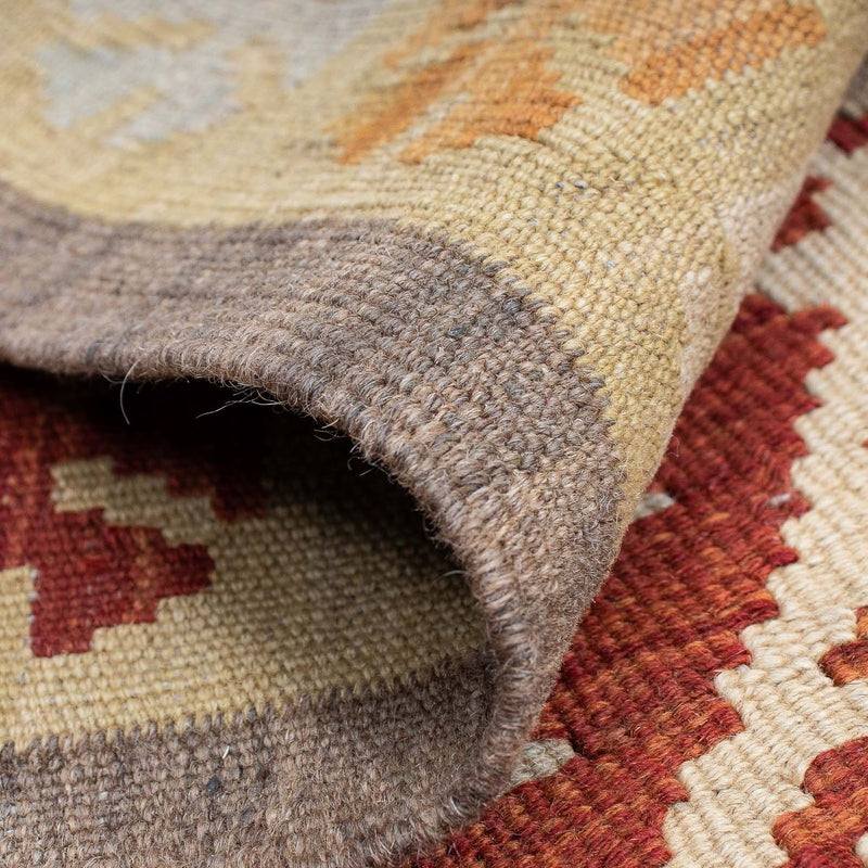 Kelim Teppich - Splash 195 x 62 cm - mehrfarbig