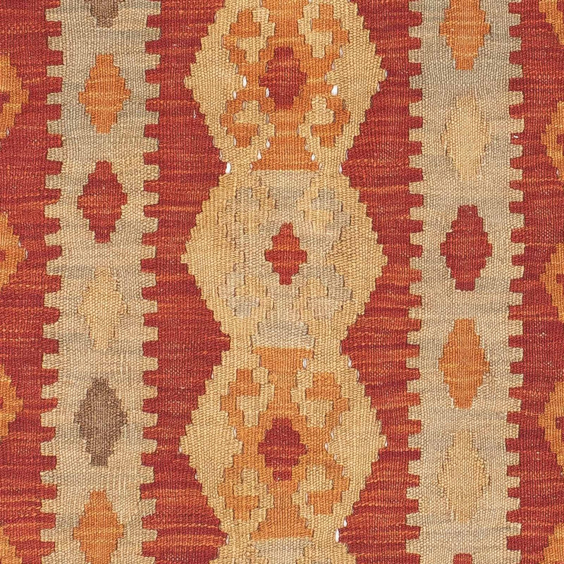 Kelim Teppich - Splash 196 x 63 cm - mehrfarbig