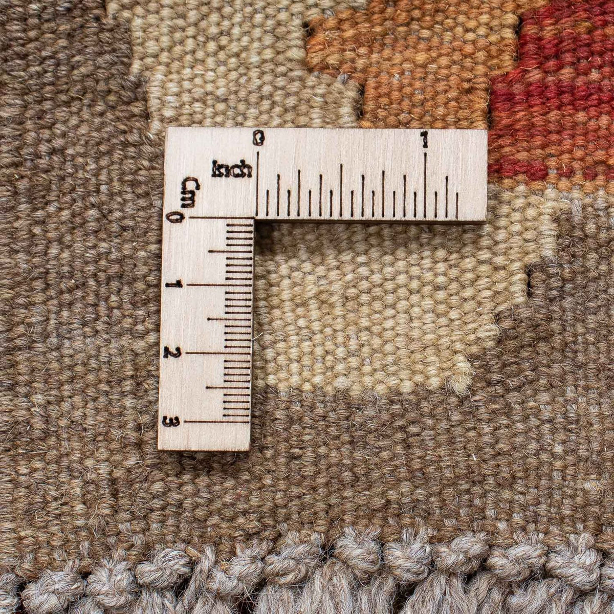 Kelim Teppich - Splash 196 x 63 cm - mehrfarbig