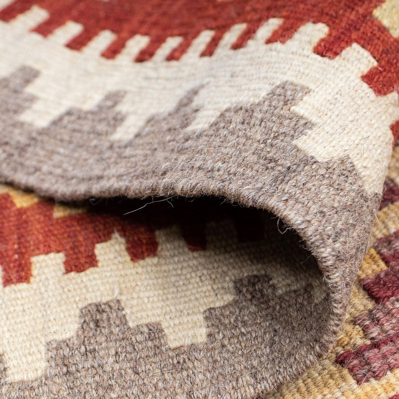 Kelim Teppich - Splash 203 x 63 cm - mehrfarbig