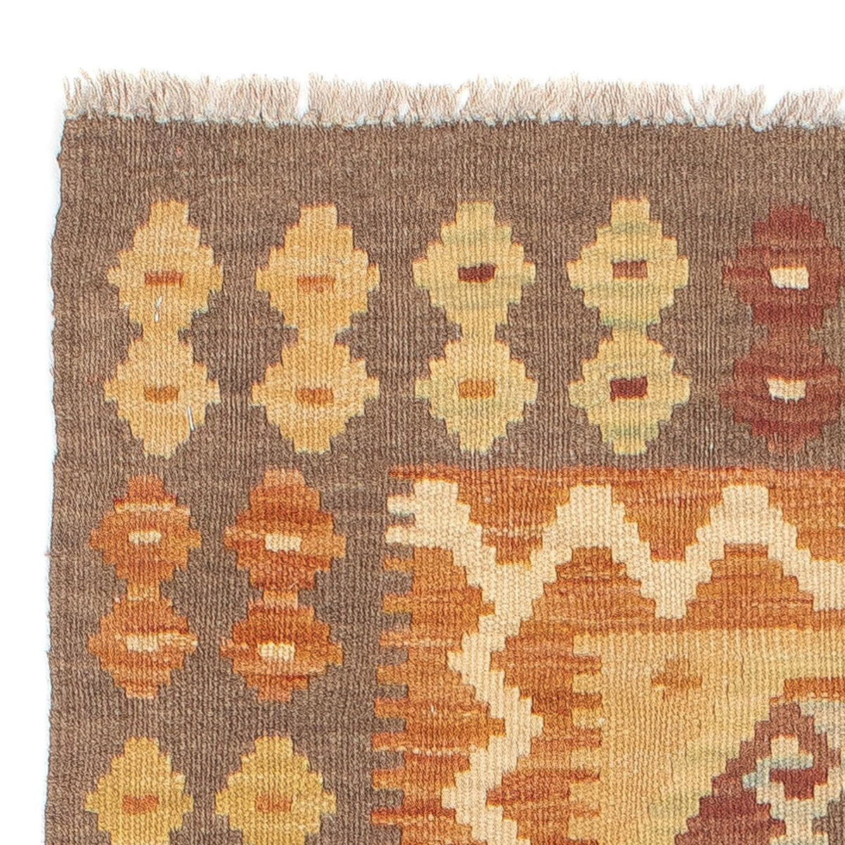 Kelim Teppich - Splash 192 x 67 cm - mehrfarbig