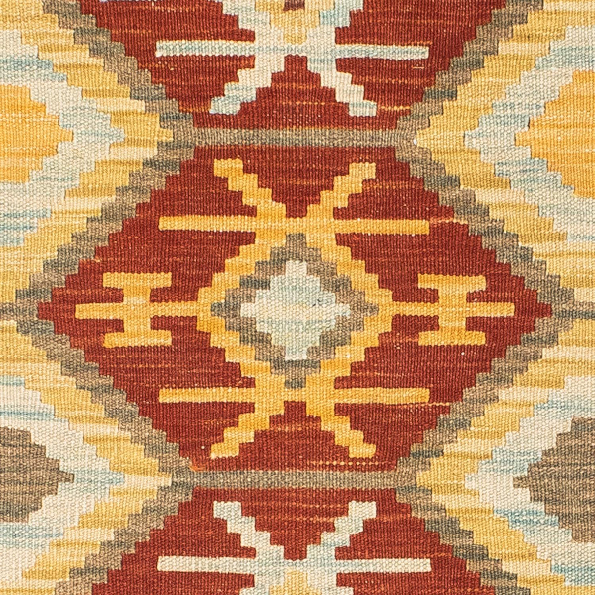Kelim Teppich - Oriental 210 x 72 cm - hellbraun