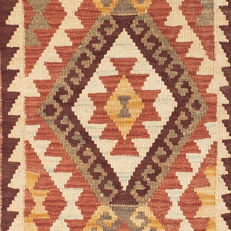 Kelim Teppich - Oriental 204 x 71 cm - beige