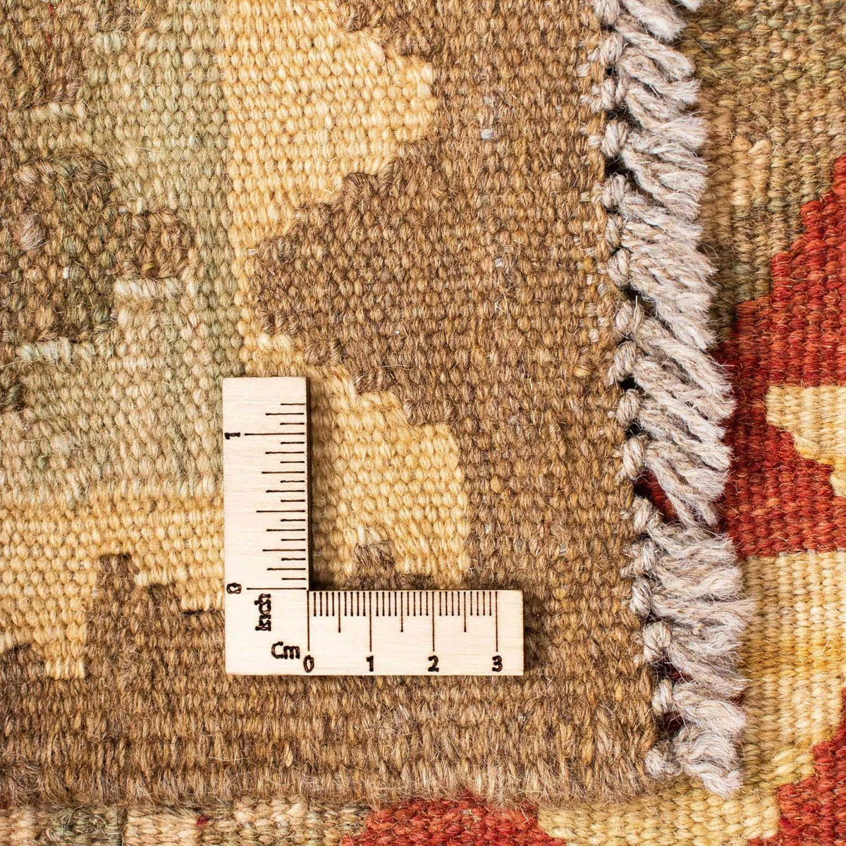 Kelim Teppich - Oriental 198 x 73 cm - beige