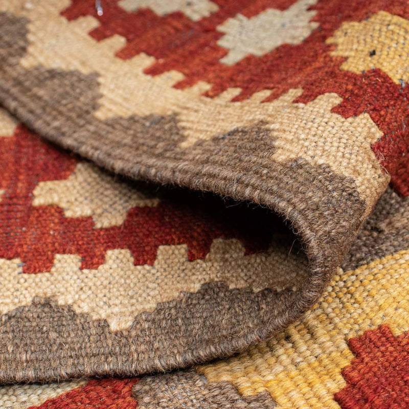 Kelim Teppich - Splash 206 x 66 cm - mehrfarbig