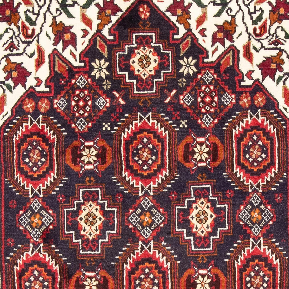 Belutsch Teppich 196 x 110 cm - dunkelblau