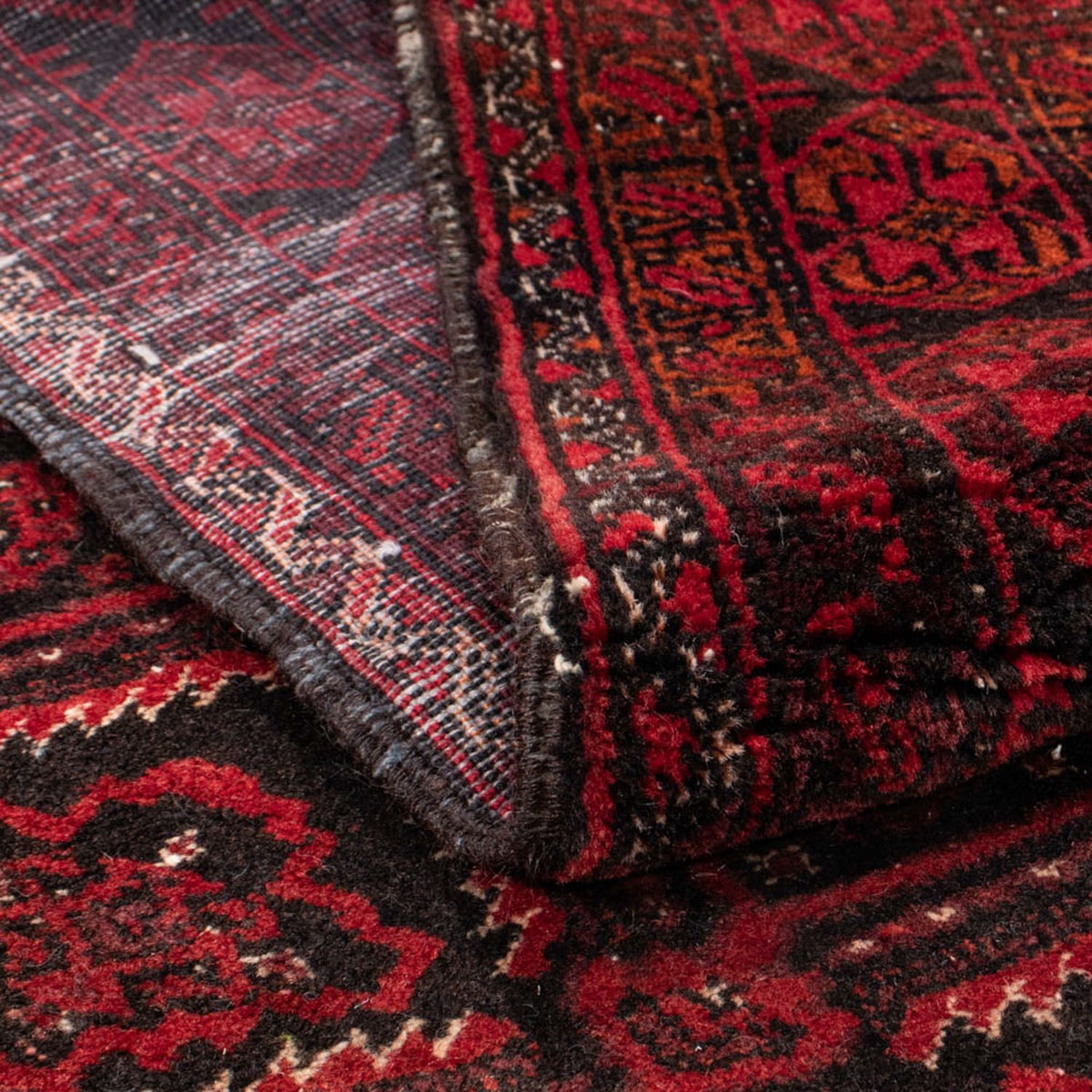Belutsch Teppich 230 x 125 cm - rot