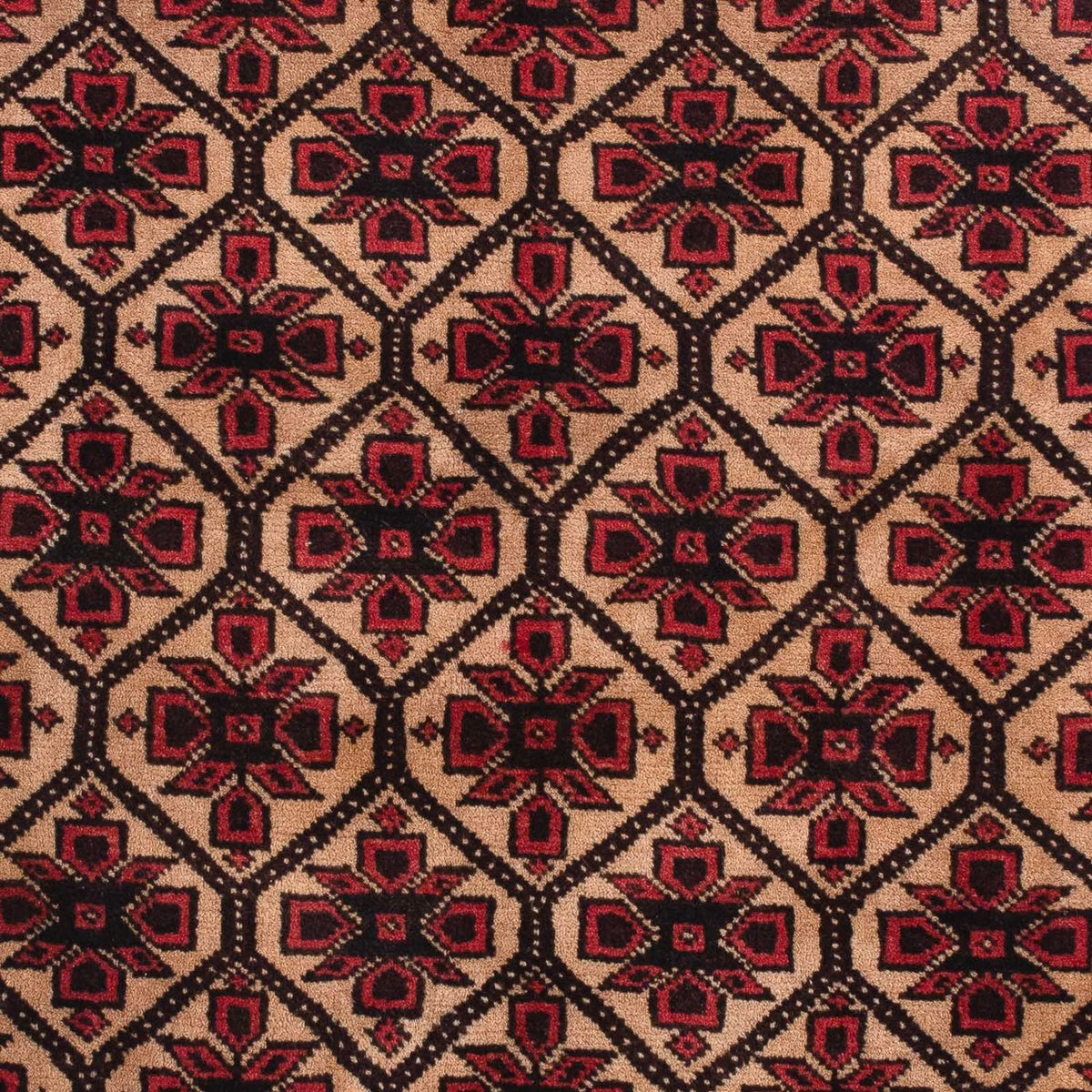 Belutsch Teppich 146 x 84 cm - hellbraun