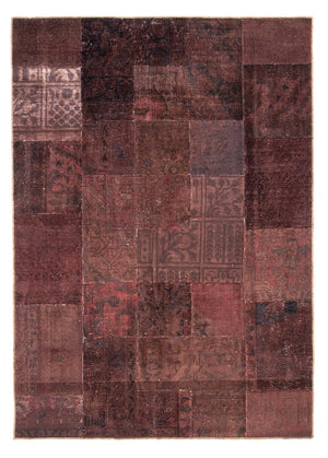 Patchwork Teppich 233 x 195 cm