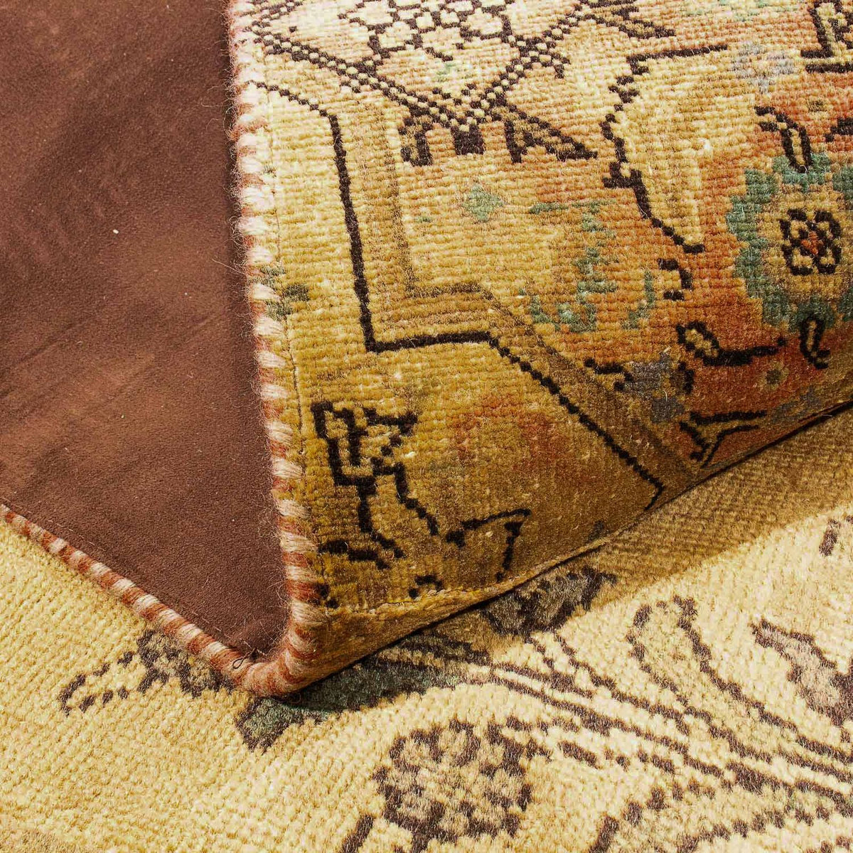 Patchwork Teppich 205 x 131 cm