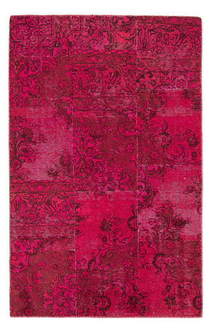 Patchwork Teppich 202 x 127 cm - mehrfarbig