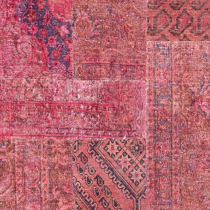 Patchwork Teppich 239 x 152 cm