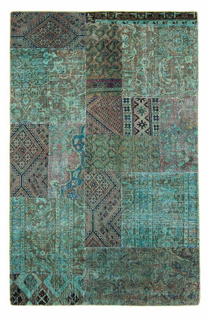 Patchwork Teppich 234 x 150 cm