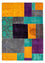 Patchwork Teppich 232 x 164 cm