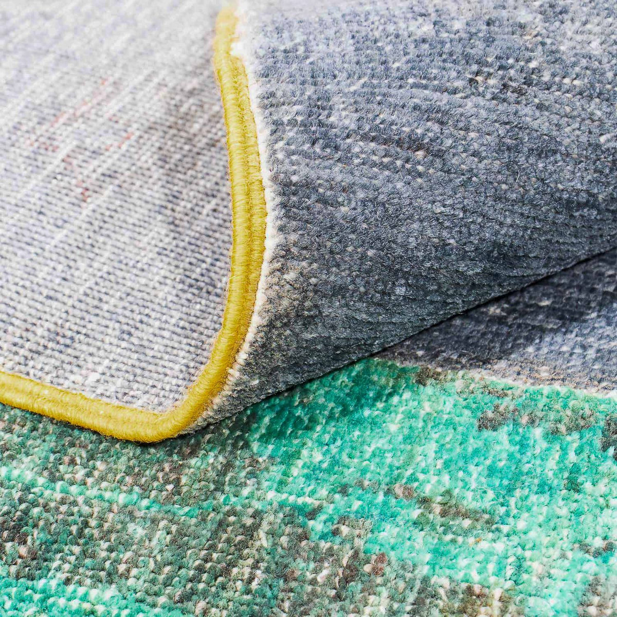 Patchwork Teppich 237 x 146 cm