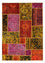 Patchwork Teppich 198 x 137 cm