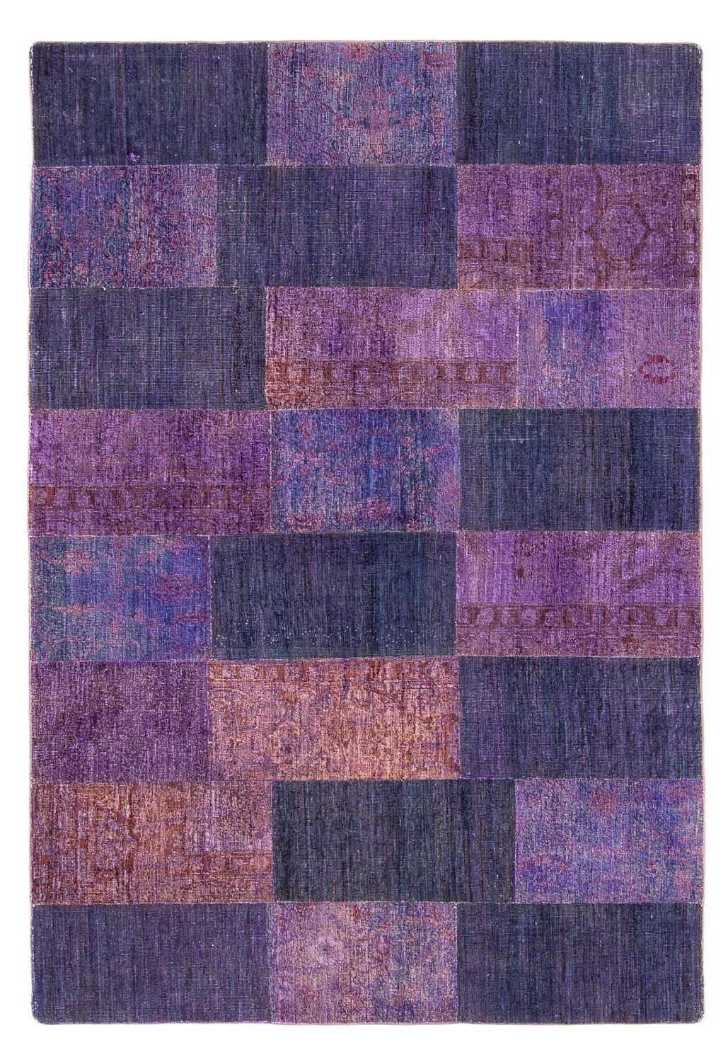 Patchwork Teppich 237 x 165 cm