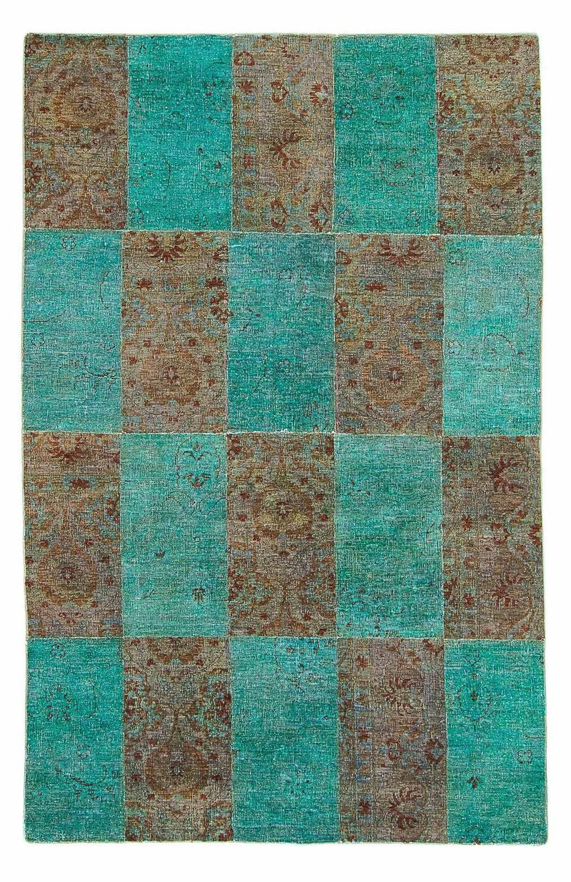 Patchwork Teppich 240 x 149 cm