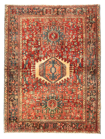 Qaraja Teppich 140x190cm - Perserteppich