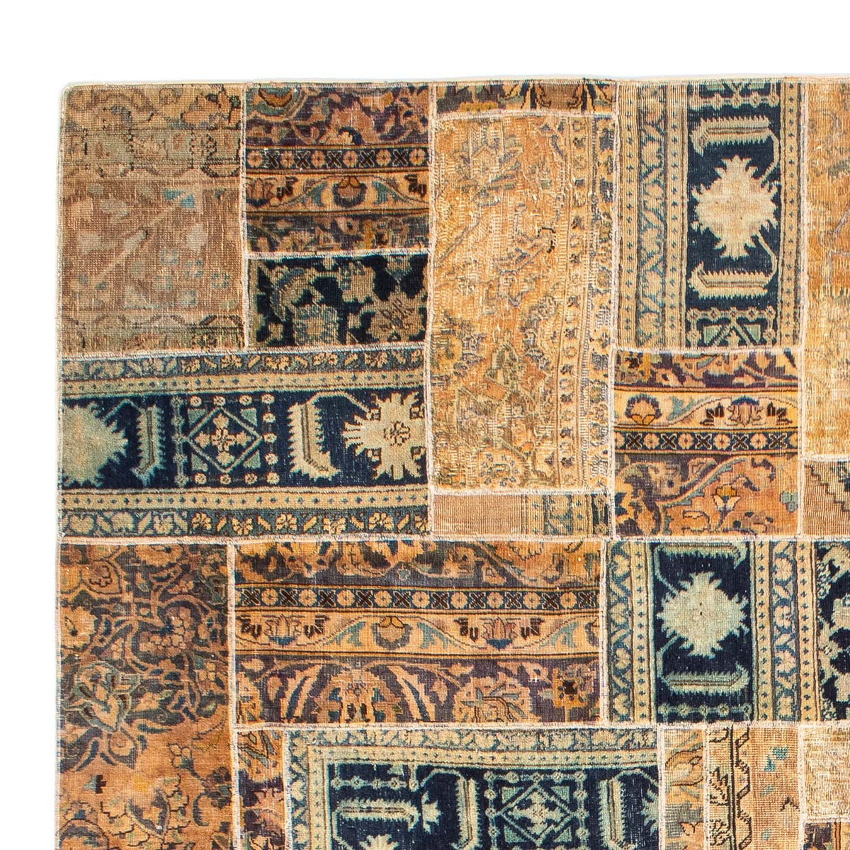 Patchwork Teppich 301 x 240 cm