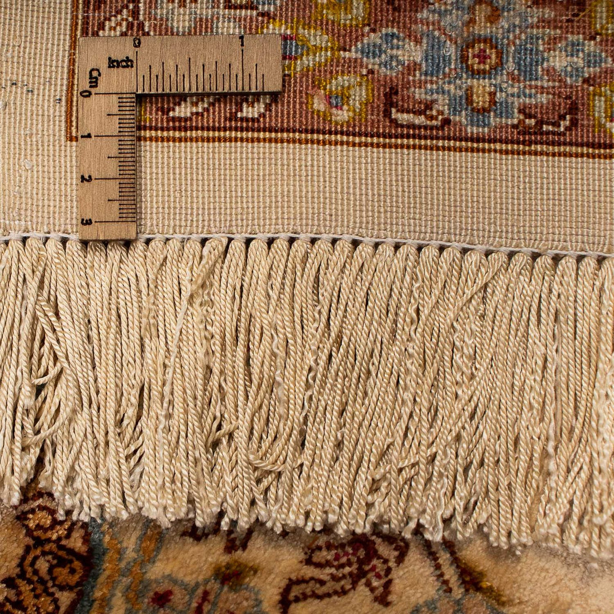 Seidenteppich - Ghom Seide - Premium 188 x 130 cm Teppichbrücke