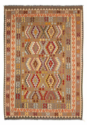 Kelim Teppich - Splash 292 x 212 cm - mehrfarbig