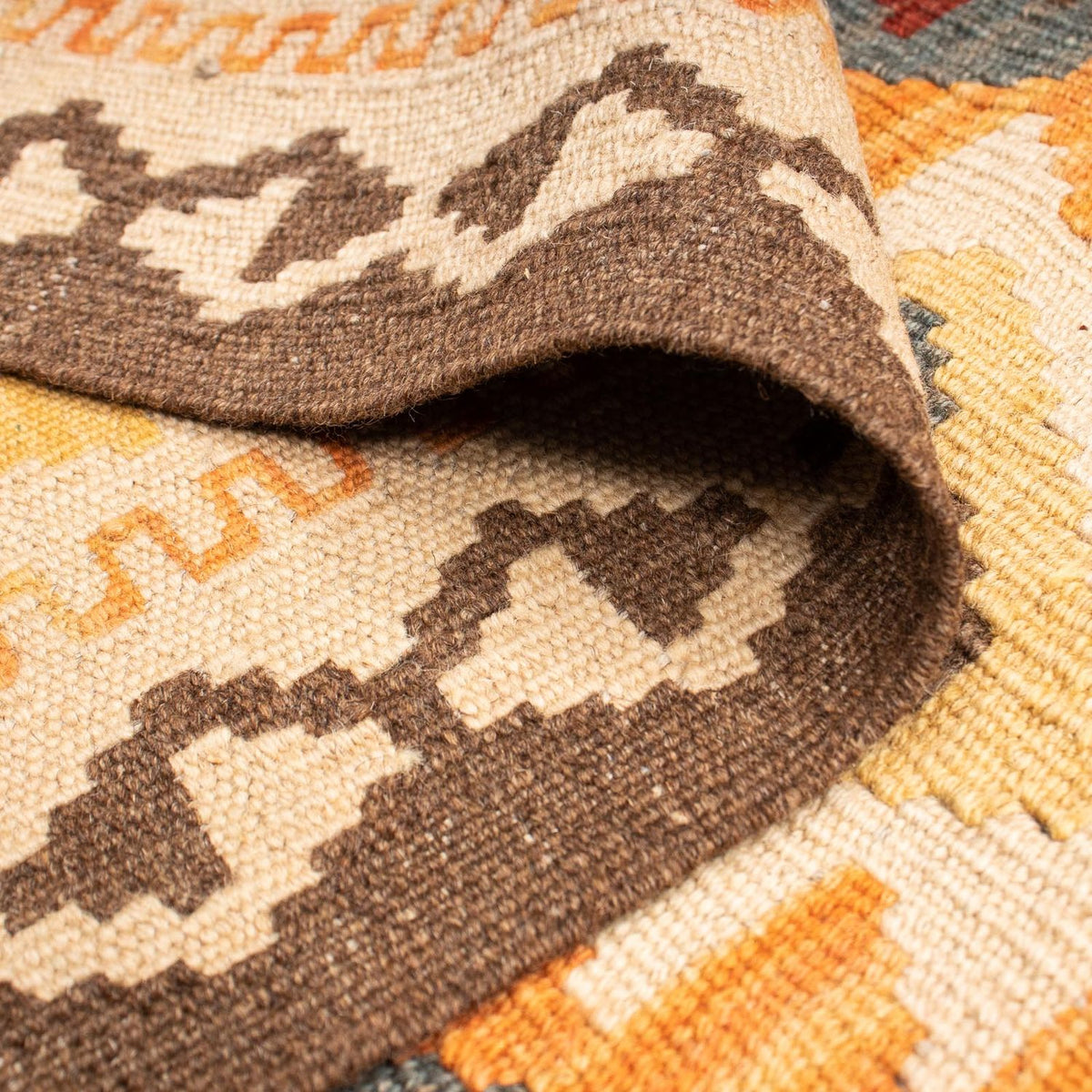 Kelim Teppich - Splash 201 x 143 cm - mehrfarbig