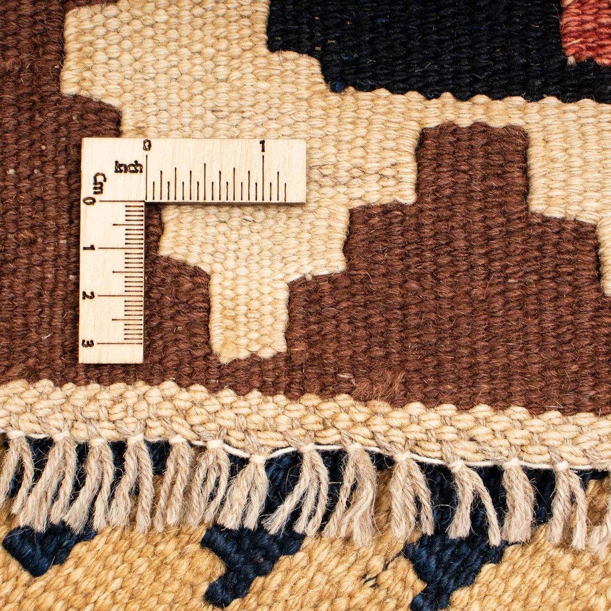 Kelim Teppich - Splash 203 x 153 cm - mehrfarbig