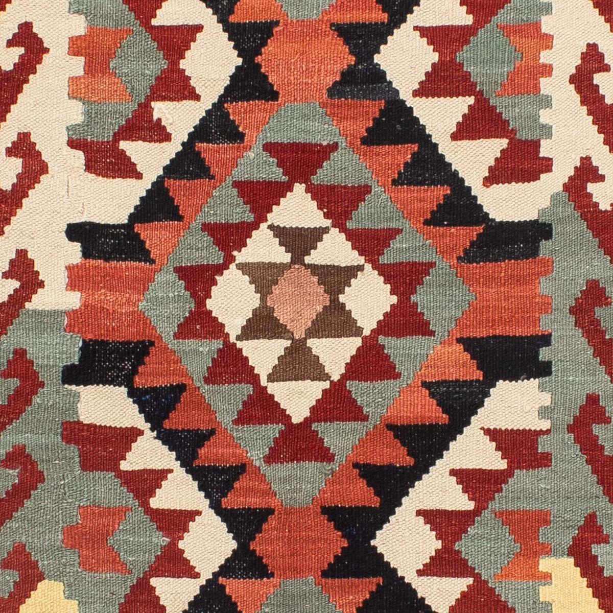 Kelim Teppich - Splash 207 x 132 cm - mehrfarbig