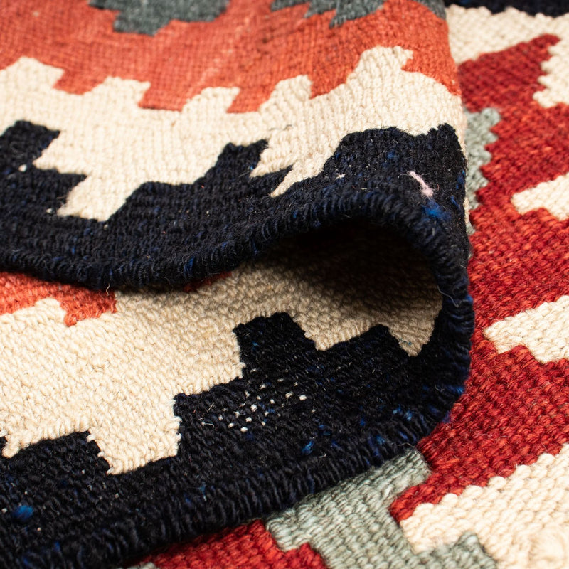 Kelim Teppich - Splash 207 x 132 cm - mehrfarbig