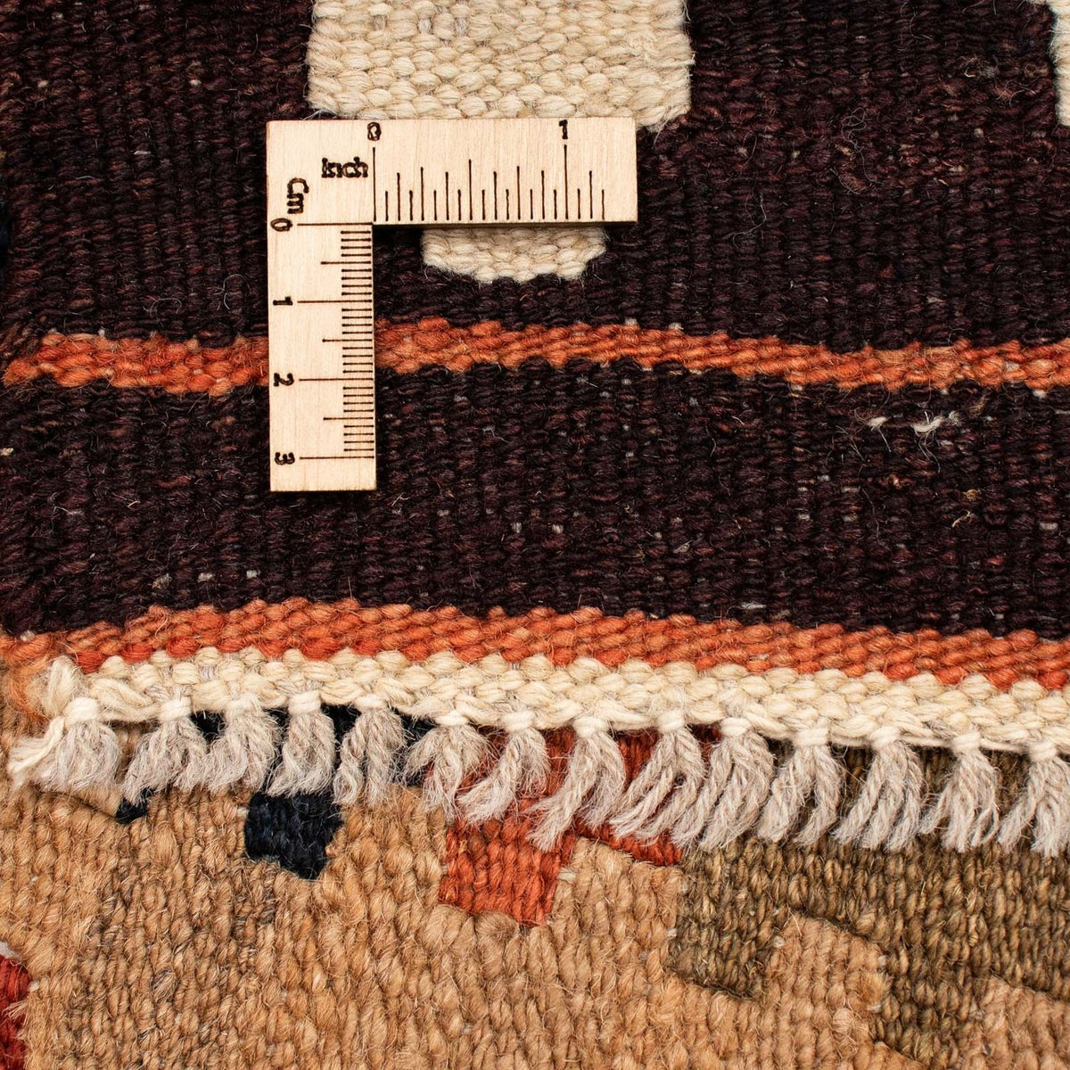 Kelim Teppich - Splash 211 x 154 cm - mehrfarbig