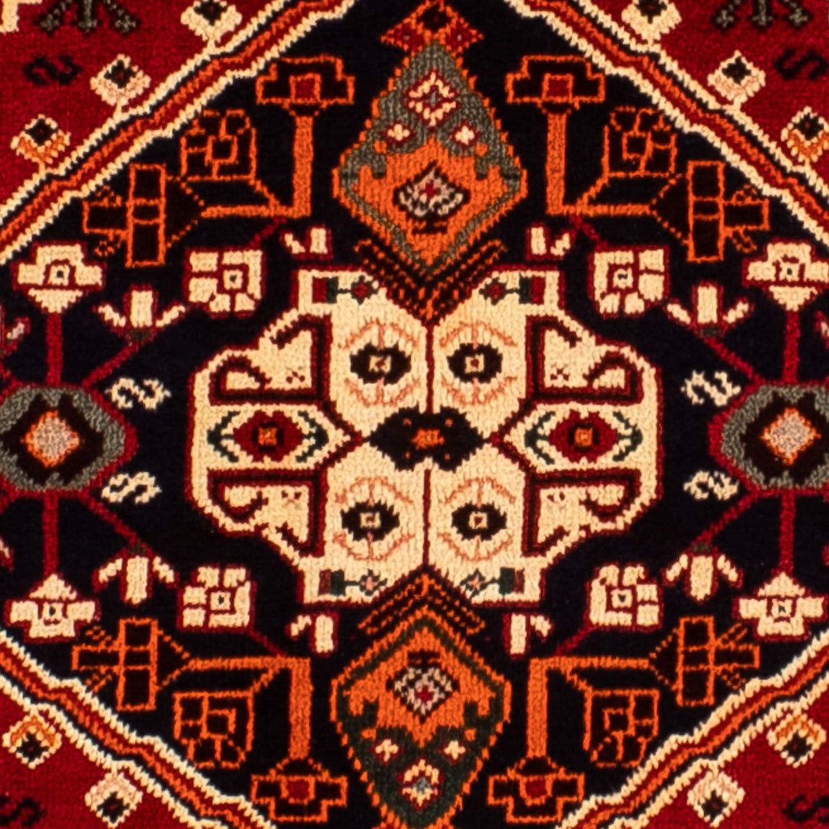 Perserteppich - Nomadic 295 x 205 cm - dunkelrot