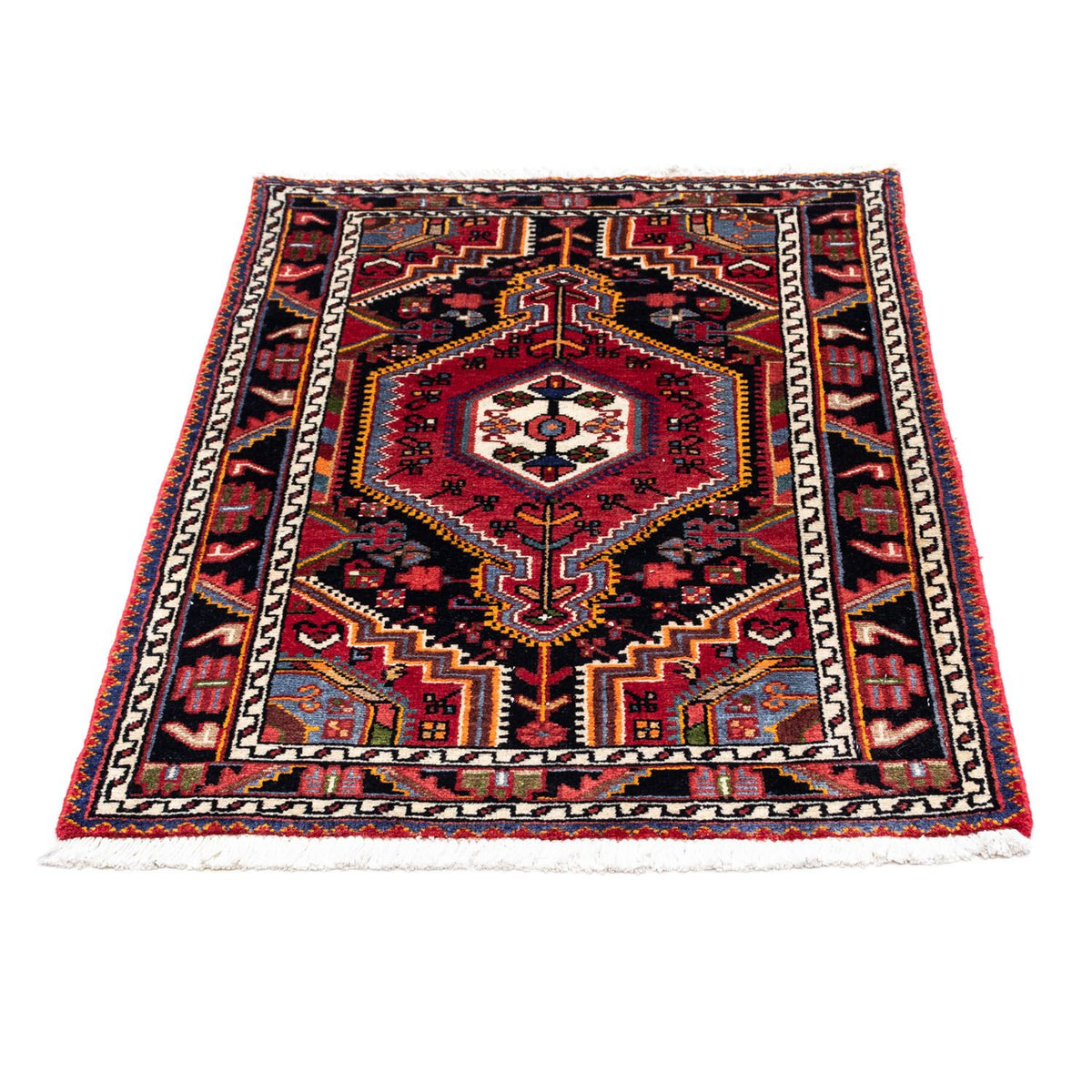 Perserteppich - Nomadic 117 x 77 cm - hellrot