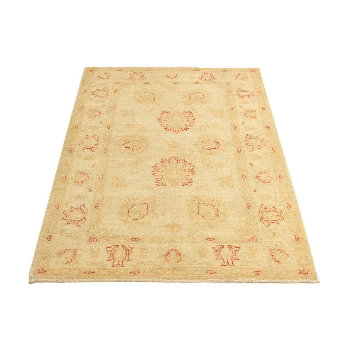 Ziegler Teppich 126 x 85 cm - beige