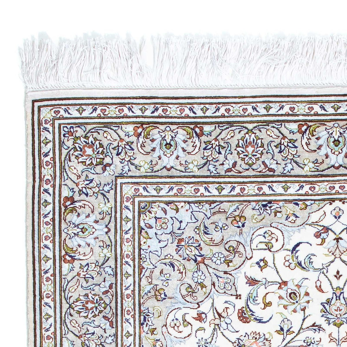 Perserteppich - Ghom 121 x 80 cm - beige