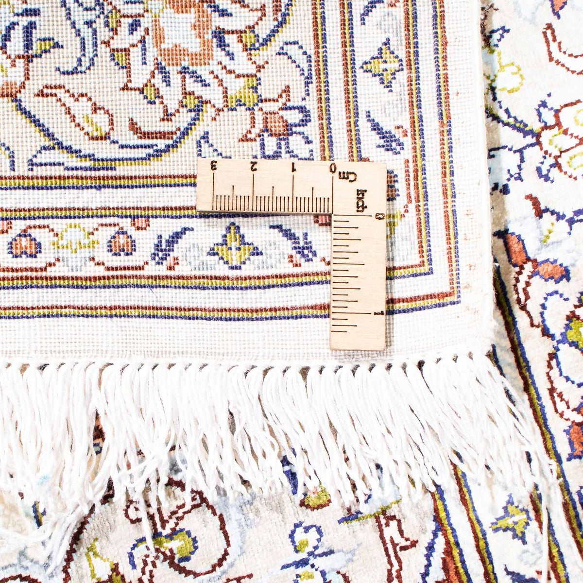 Perserteppich - Ghom 121 x 80 cm - beige