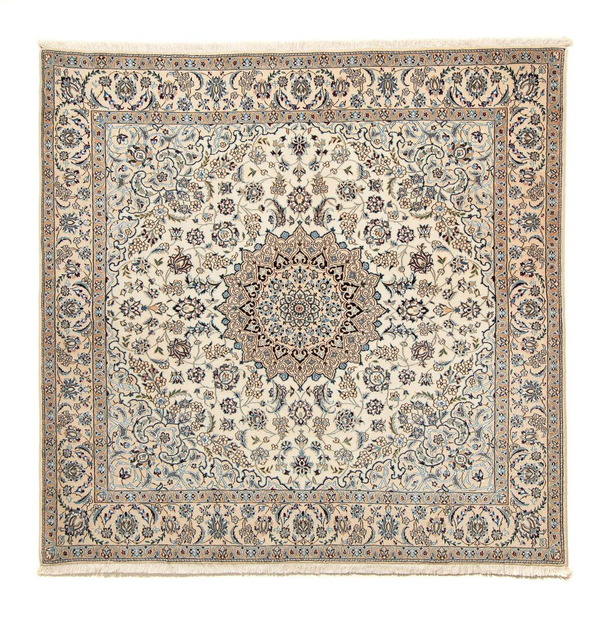 Perserteppich - Nain - Royal 202 x 201 cm Quadratischer Teppich