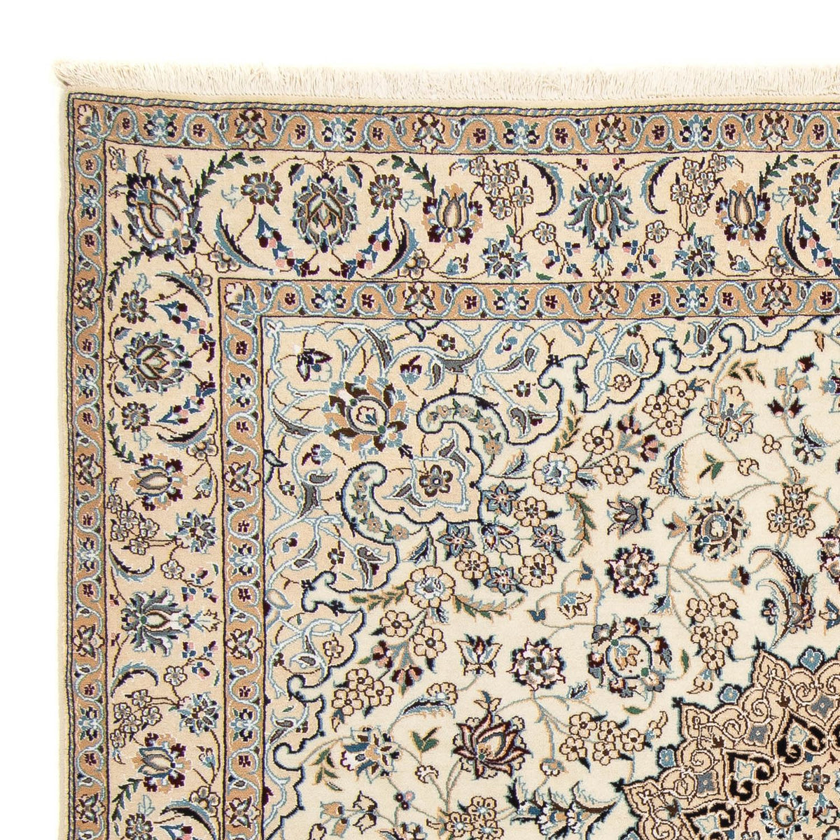 Perserteppich - Nain - Royal 202 x 201 cm Quadratischer Teppich