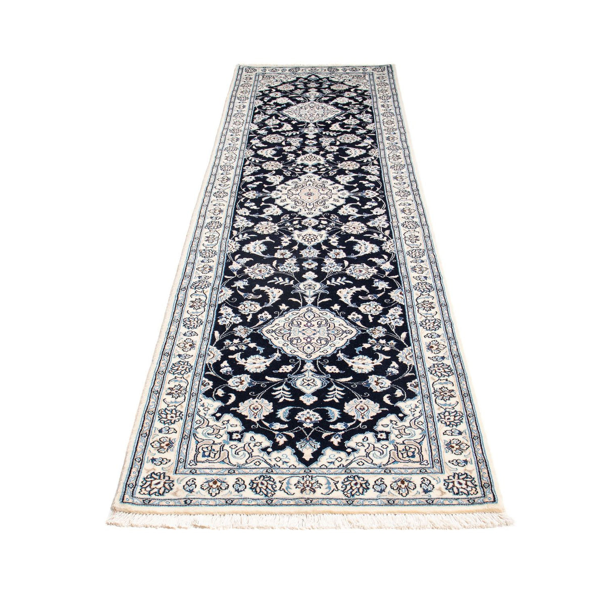 Perserteppich - Nain - Royal 295 x 78 cm Teppich Läufer