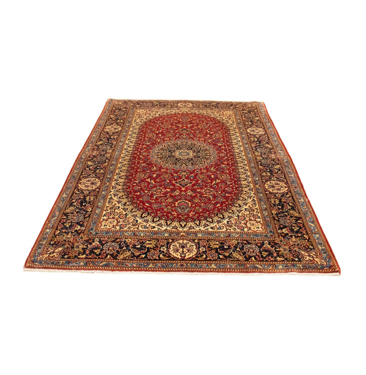 Perserteppich - Keshan 218 x 140 cm - rot