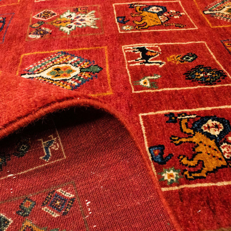 Gabbeh Teppich - Kaschkuli Perser 214 x 145 cm