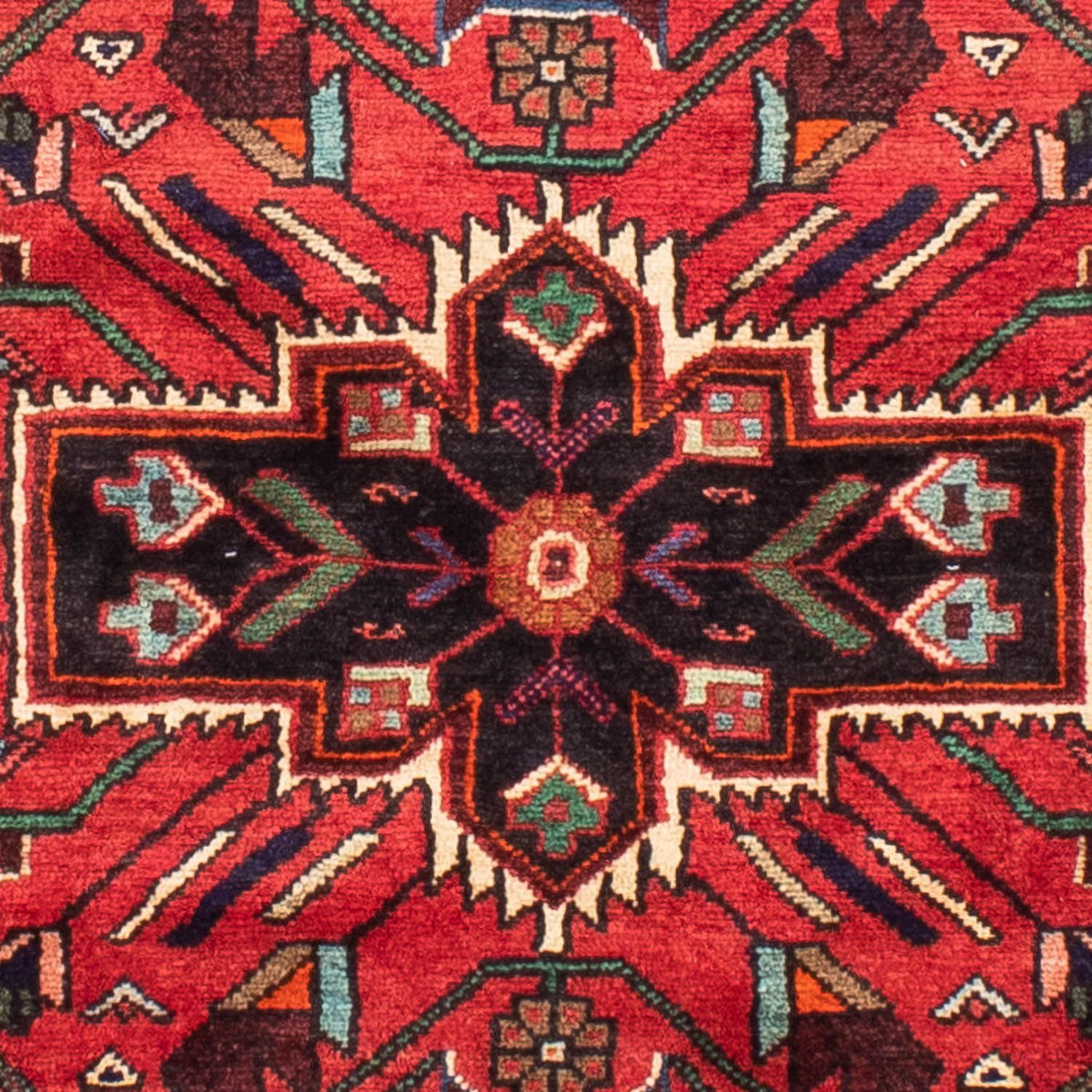 Perserteppich - Nomadic 212 x 130 cm - dunkelrot