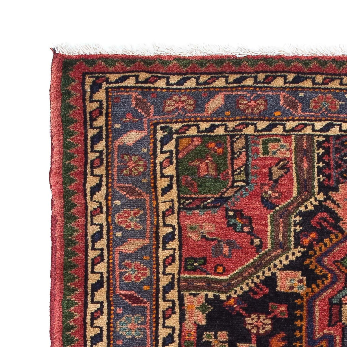 Perserteppich - Nomadic 122 x 82 cm - hellrot