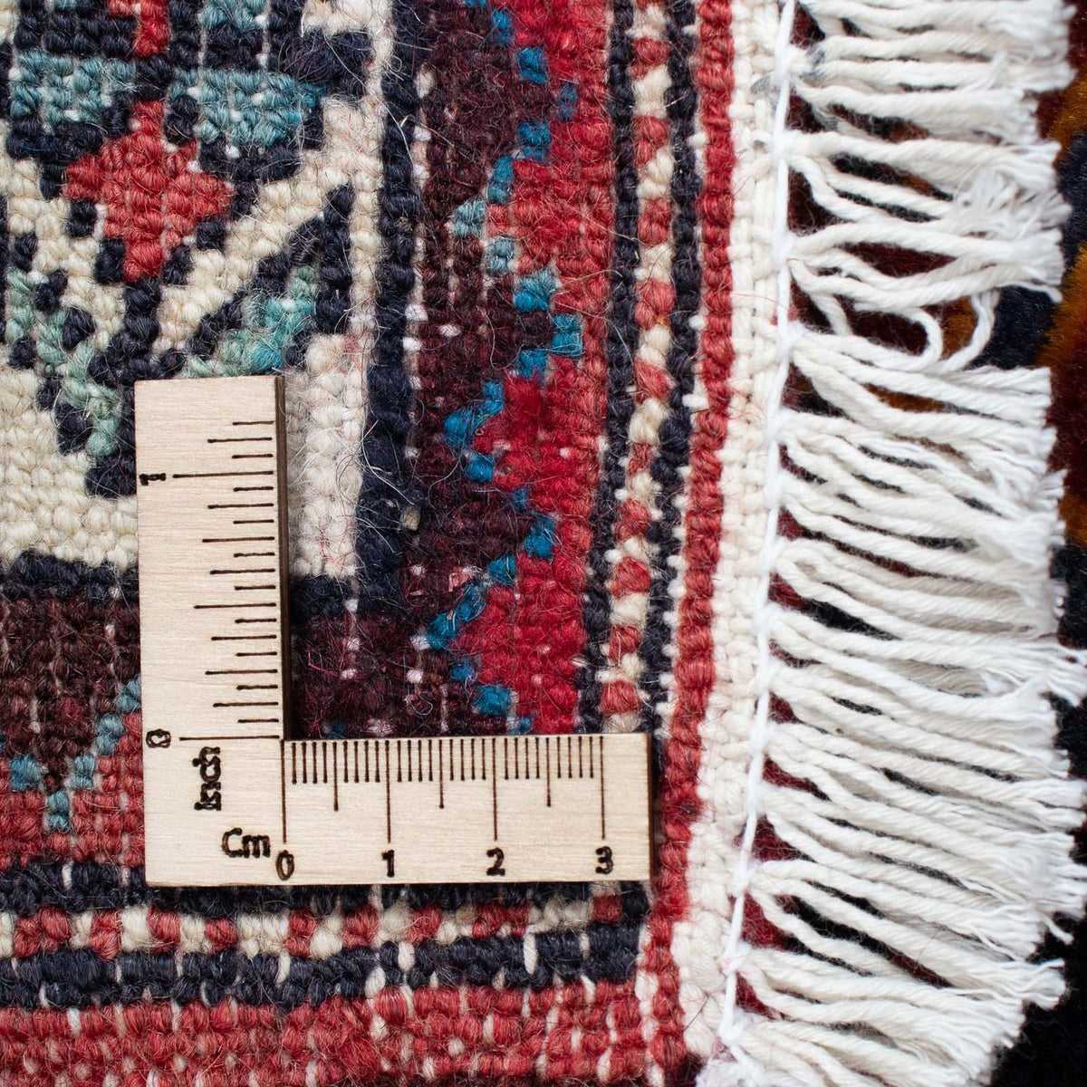 Perserteppich - Nomadic 118 x 81 cm - dunkelrot