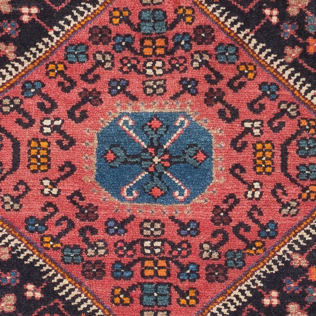 Perserteppich - Nomadic 118 x 83 cm - dunkelblau